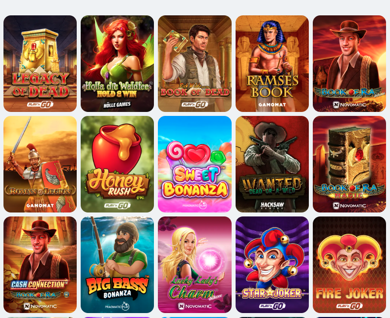 Casumo Live Casino Bereich mit Tischen und Dealern