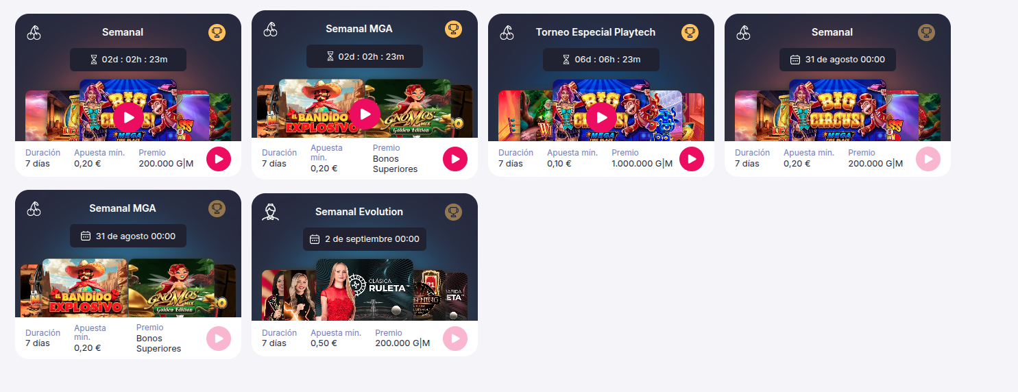 Canales de contacto y atención al cliente de Gran Madrid casino
