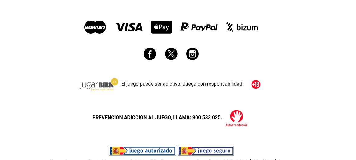 Campo de cupón promocional One Casino